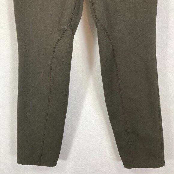 Talbots Dalton Equestrian Jodhpur Cropped Riding Pants Olive Green Size 6 - Picture 3 of 6